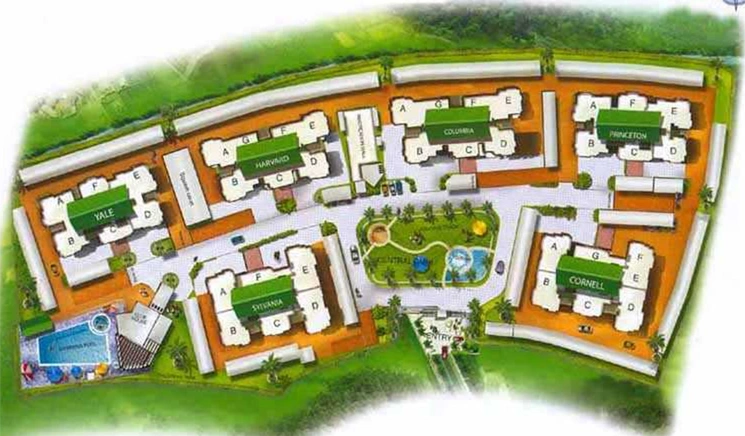 Master Plan of Skyline Princeton in Kakkanad, Kochi - Image 278250