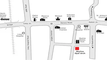 Location of Skyline Opal Arch - Image 245832