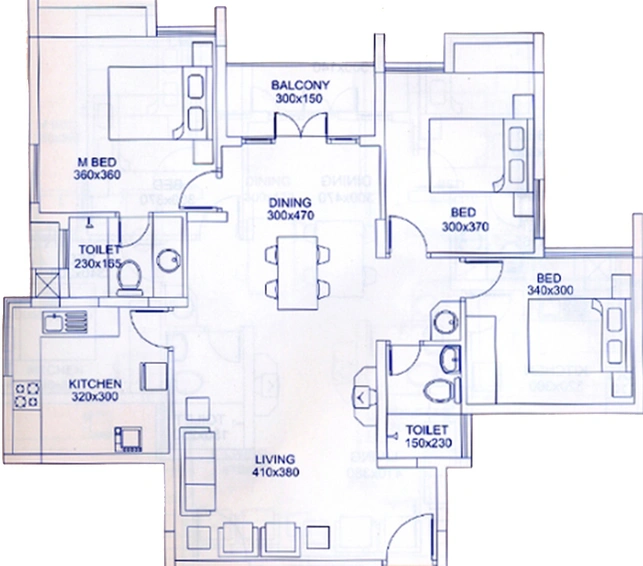 3 BHK Flat in Skyline Orion I in Edappally, Kochi - Image 843015
