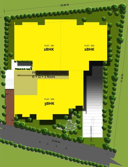 Master Plan of Gopalan Admirality Premier in Indiranagar, Bangalore - Image 124680
