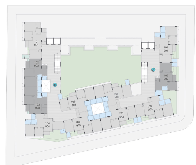 Master Plan of B Ethos in South Bopal, Ahmedabad - Image 124690
