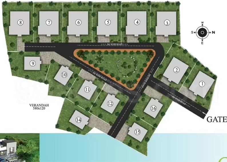 Master Plan of SFS Gardenia in Vazhakkala, Kochi - Image 278341