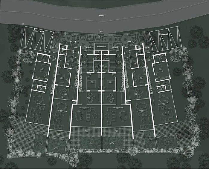 Master Plan of Melhor Mistura Villas in Anjuna, Goa - Image 235894