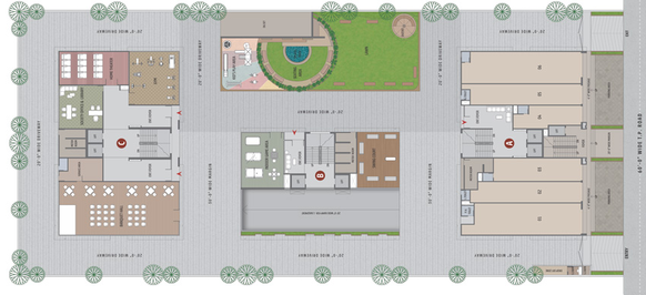 Master Plan of Divine Trinity Sky in South Bopal, Ahmedabad - Image 124722