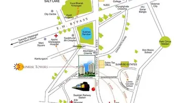 Location of Sureka Sunrise Towers - Image 234250