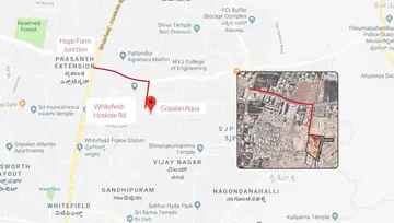 Location of Gopalan Aqua - Image 124708