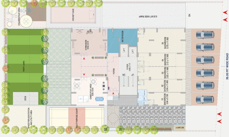 Master Plan of Sthapatya Bliss in Shilaj, Ahmedabad - Image 126269