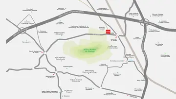 Location of Bhuvanas Urban Greens - Image 126102
