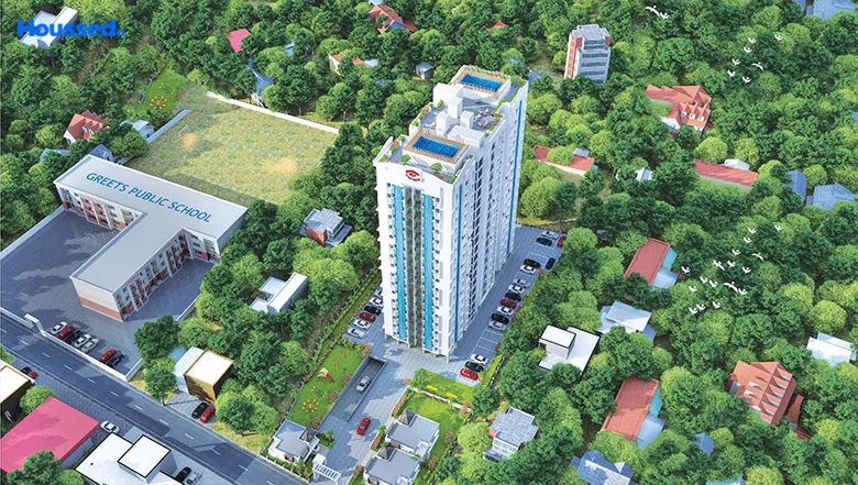 Project Image of Confident White House in Kaloor, Kochi - Image 273139