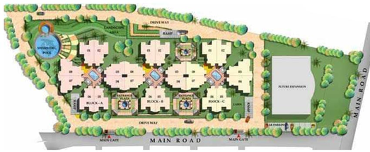 Master Plan of Gopalan Residency in Vijayanagar, Bangalore - Image 124739