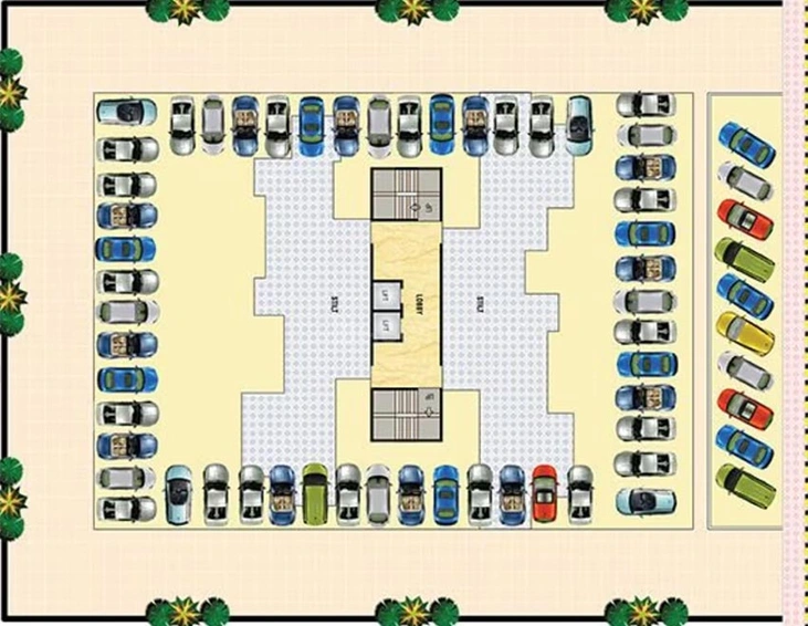 Master Plan of Omkar Pradhan Heights in Taloja, Navi Mumbai - Image 252595