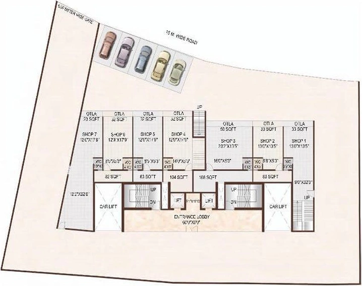 Master Plan of Parth Magnus in Sanpada, Navi Mumbai - Image 253200