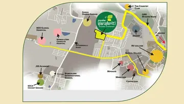Location of Gopalan Sanskriti - Image 124756
