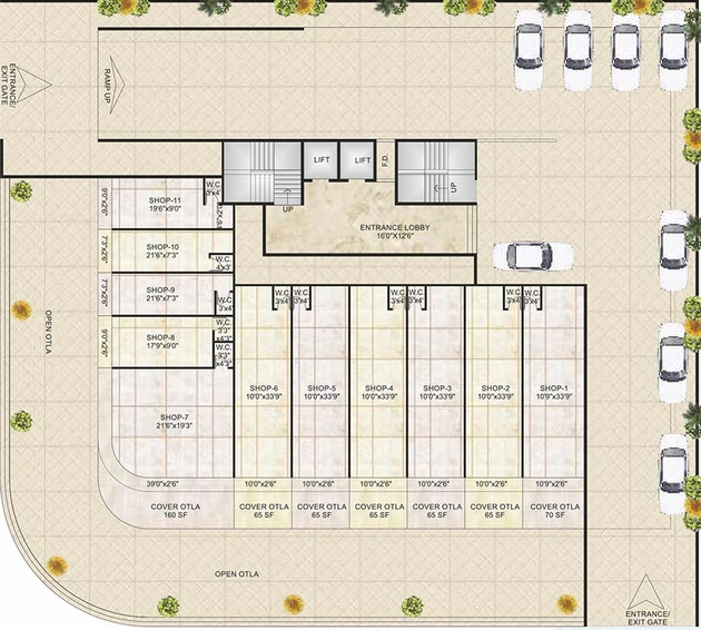 Master Plan of Neelkanth Prism Heights in Taloja, Navi Mumbai - Image 256062