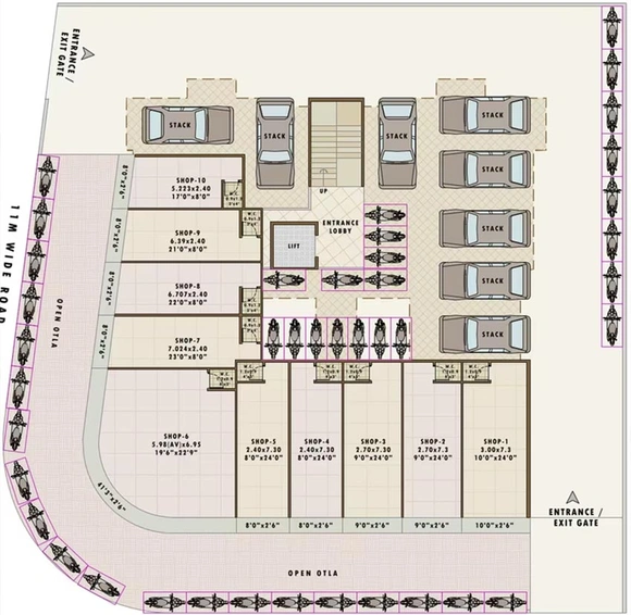 Master Plan of Neelkanth Classic in Kharghar, Navi Mumbai - Image 251938
