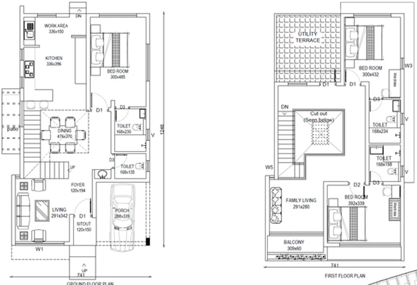 3 BHK Flat in Indus Gratia Shangri La Homes in Kakkanad, Kochi - Image 856278