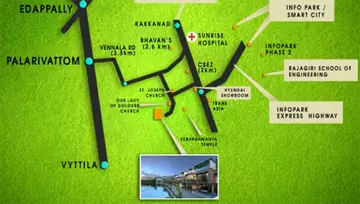 Location of Indus Gratia Shangri La Homes - Image 277261