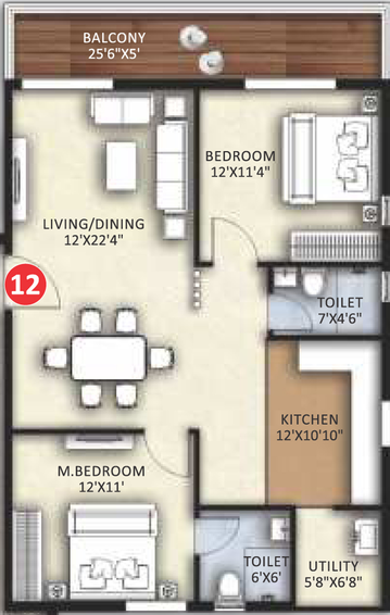 2 BHK Flat in Canny Forest Edge in Bachupally, Hyderabad - Image 793982