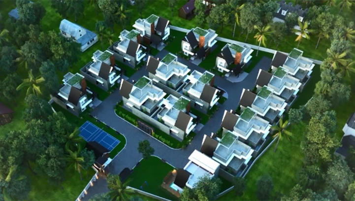 Master Plan of Indus Sky City Villas in Kakkanad, Kochi - Image 277275