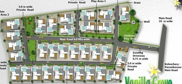 Master Plan of Synthite Vanilla Grove in Kolenchery, Kochi - Image 277383