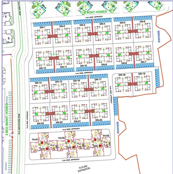 Master Plan of Vedic Duplex Natura in Rajarhat, Kolkata - Image 234281