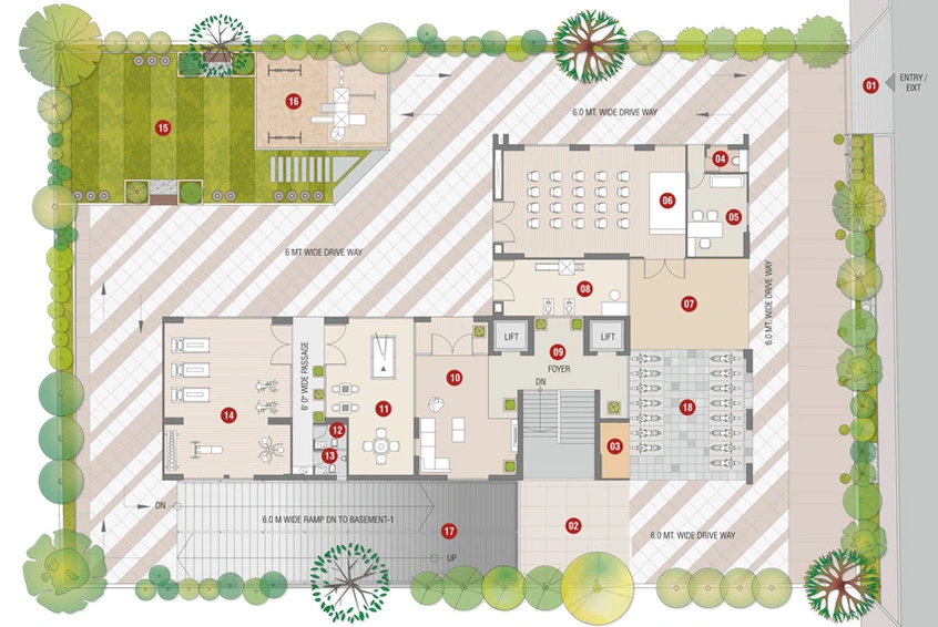 Master Plan of Sharanya Kadamb in Thaltej, Ahmedabad - Image 124783