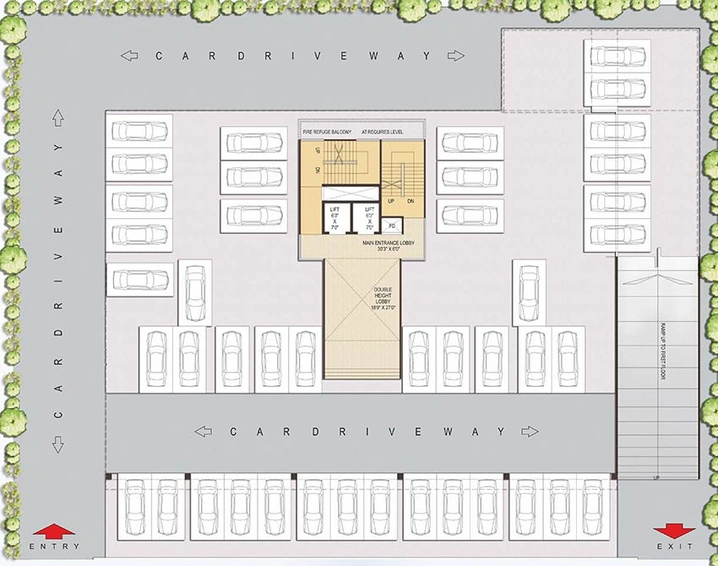 Master Plan of Paradise Sai Wonder in Kharghar, Navi Mumbai - Image 252983