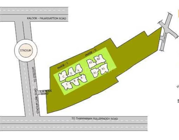 Master Plan of Kent Palm Grove in Kaloor, Kochi - Image 278616