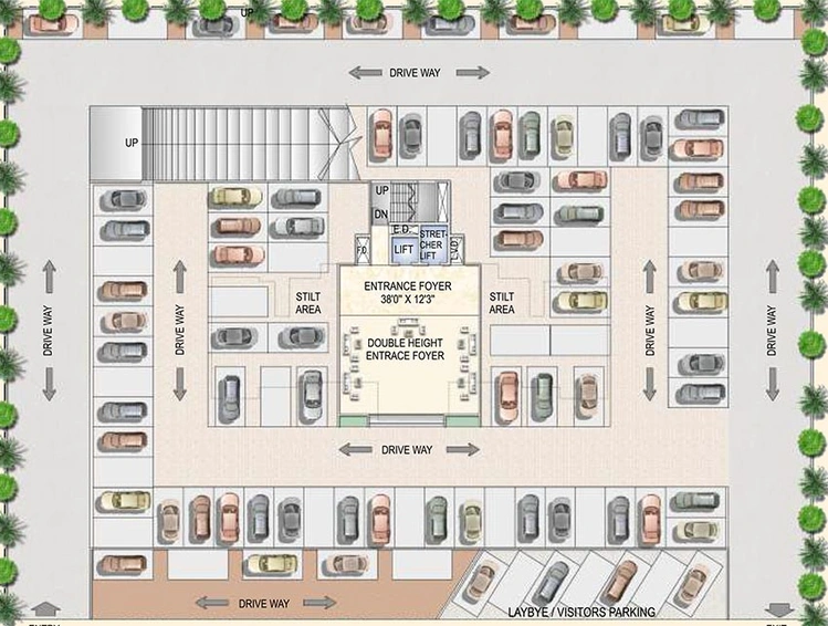 Master Plan of Paradise Sai Solitaire in Kharghar, Navi Mumbai - Image 252952
