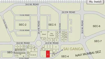 Location of Paradise Sai Ganga - Image 252909