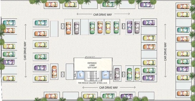 Master Plan of Paradise Sai Ganga in Ulwe, Navi Mumbai - Image 252910
