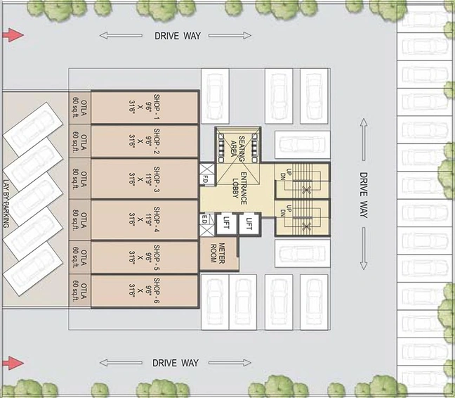 Master Plan of Paradise Sai Sahil in Ulwe, Navi Mumbai - Image 252942