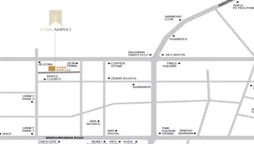 Location of Sahajanand Casa Amplio - Image 124817
