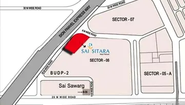 Location of Paradise Sai Sitara - Image 253175