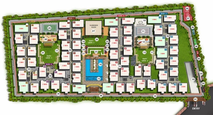 Master Plan of Mythri Sapphire in Chikkakannalli, Bangalore - Image 124830