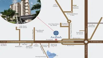 Location of Sahasram The Ananda - Image 124846