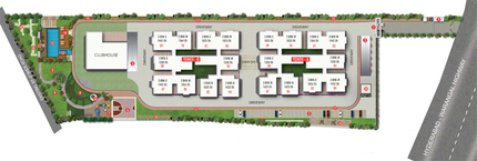 Master Plan of Sahasram The Ananda in Pocharam, Hyderabad - Image 124848