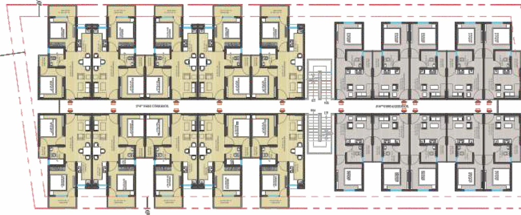Floor Plan of Purple Aamod in Balawala, Jaipur - Image 312289