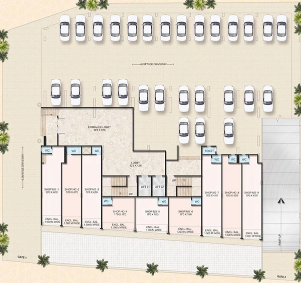 Master Plan of Varsha Balaji Shrushti in Nerul, Navi Mumbai - Image 259372