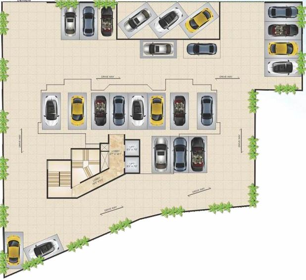 Master Plan of Satyam Empress in Kharghar, Navi Mumbai - Image 256534