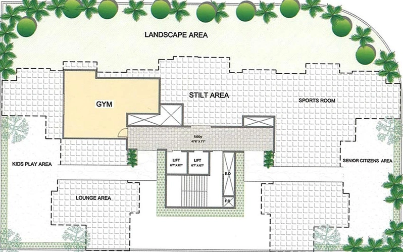 Master Plan of Satyam Majestic in Ulwe, Navi Mumbai - Image 256684
