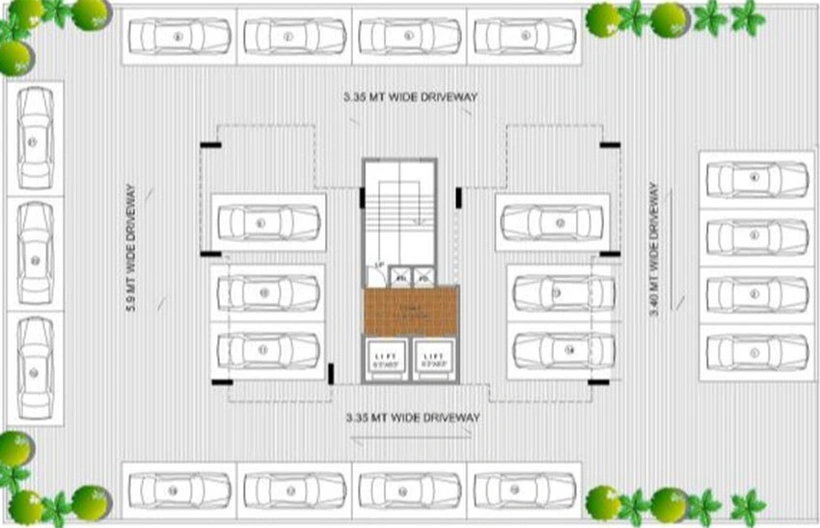 Master Plan of Satyam Exotica in Ulwe, Navi Mumbai - Image 256637