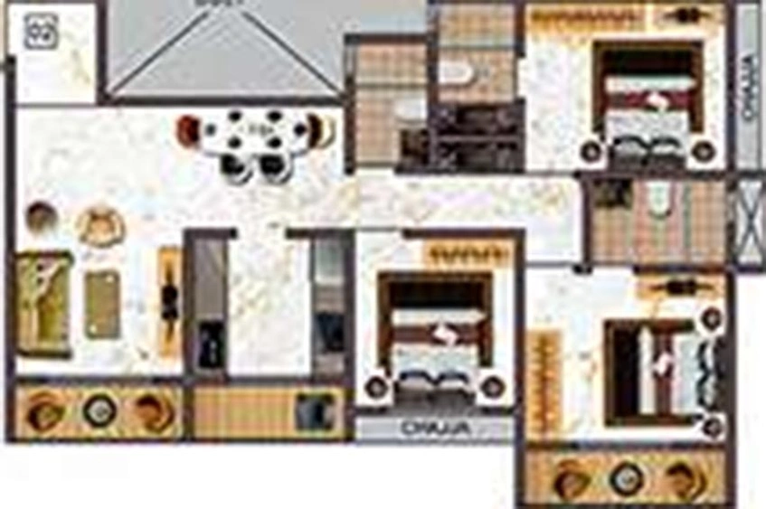 2 BHK Flat in Tricity Waterfront in Kalamboli, Navi Mumbai - Image 843841