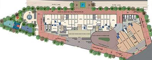 Master Plan of Tricity Waterfront in Kalamboli, Navi Mumbai - Image 258783