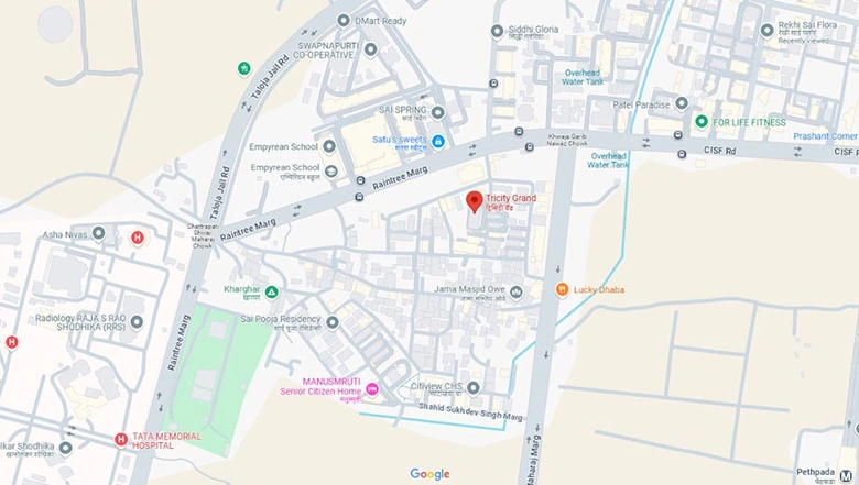 Location of Tricity Grand in Kharghar, Navi Mumbai - Image 258713