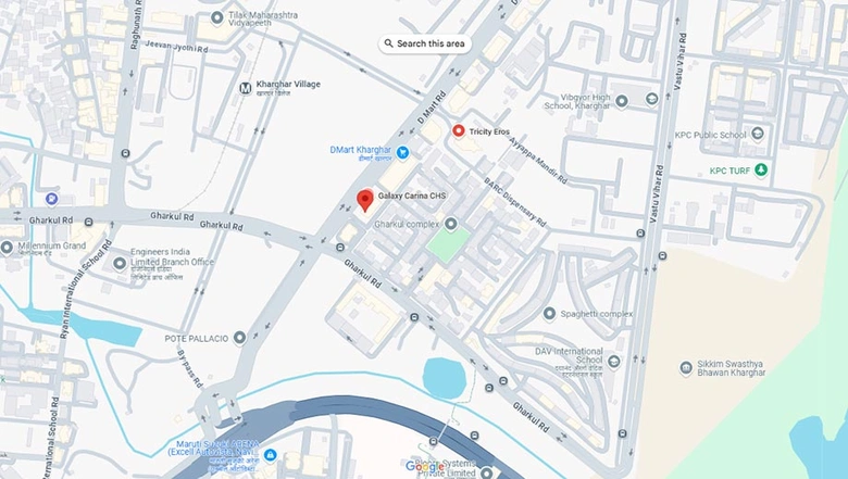 Location of Tricity Galaxy Carina in Kharghar, Navi Mumbai - Image 258692