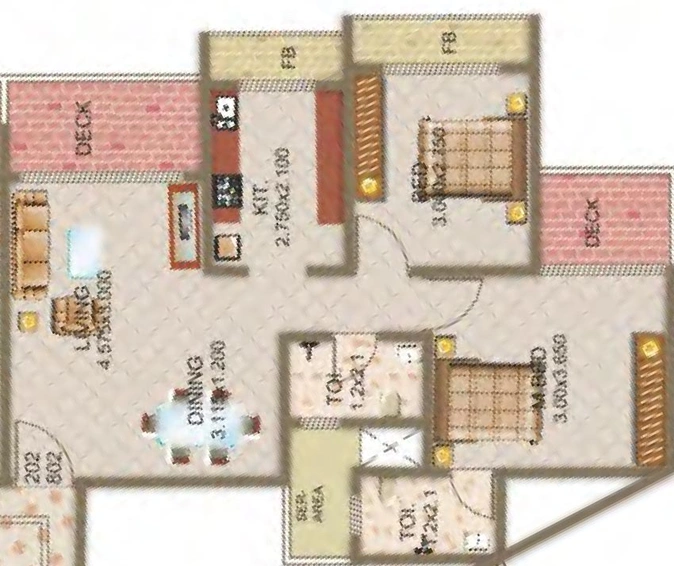 2 BHK Flat in Tricity Pride in Ulwe, Navi Mumbai - Image 843874