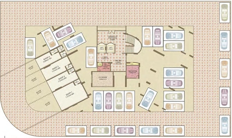 Master Plan of Tricity Pride in Ulwe, Navi Mumbai - Image 258746