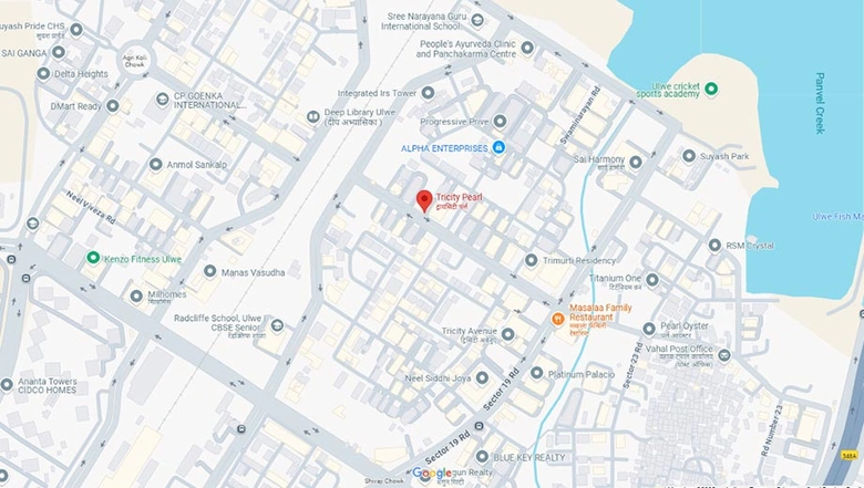 Location of Tricity Pearl in Ulwe, Navi Mumbai - Image 258738