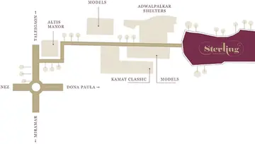 Location of Adwalpalkar Sterling Residencies - Image 230209